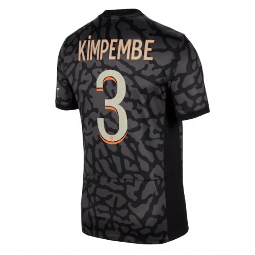 Pánský Fotbalový dres Paris Saint-Germain Presnel Kimpembe #3 2023-24 Třetí Krátký Rukáv